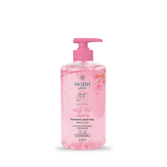 De'Lesh Body Factor Perfumed Liquid Soap (Misty Pink)