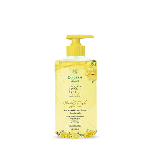 De'Lesh Body Factor Perfumed Liquid Soap (Sandal Fresh)