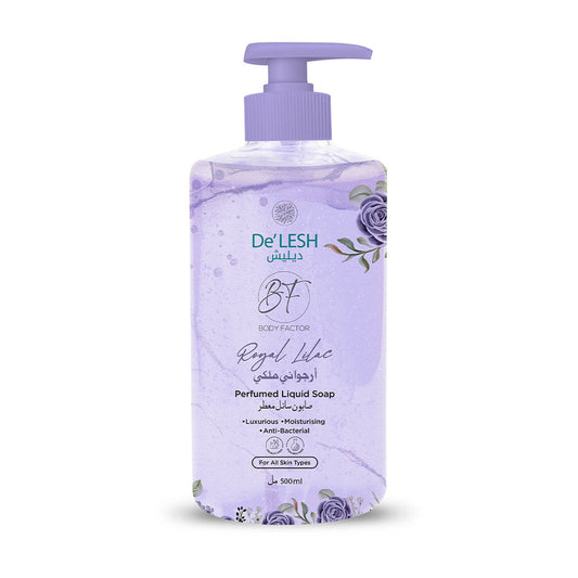 De'Lesh Body Factor Perfumed Liquid Soap (Royal Lilac)